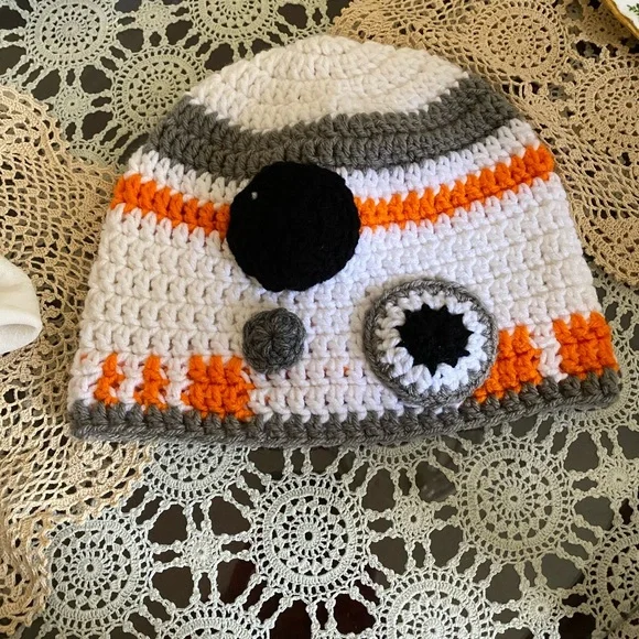 Star Wars BB8 Hand crocheted Hat NEW - Picture 7 of 15